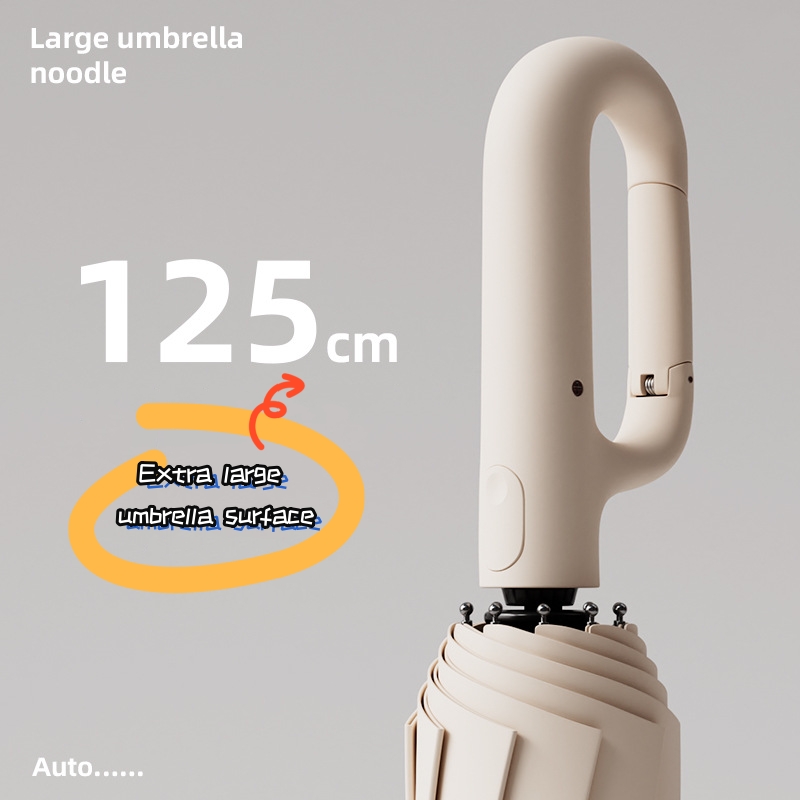 Parasol Umbrella Large - Extra großer, verstärkter, windbeständiger, regenbeständiger, UV-beständiger,