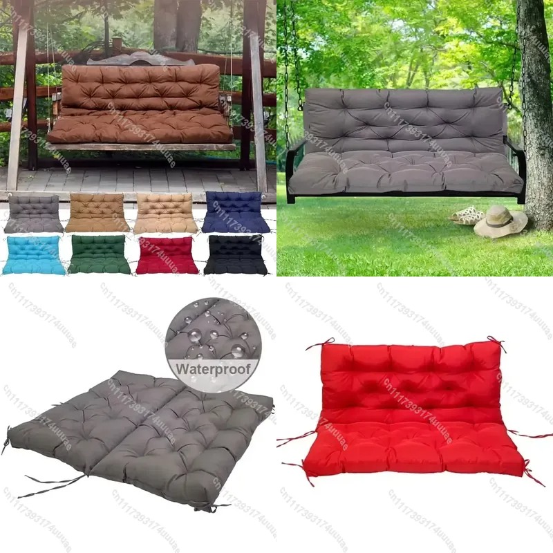 Outdoor Furniture Pads - Wasserdichtes Hängesesselkissen, langes Polster für Gartenmöbel