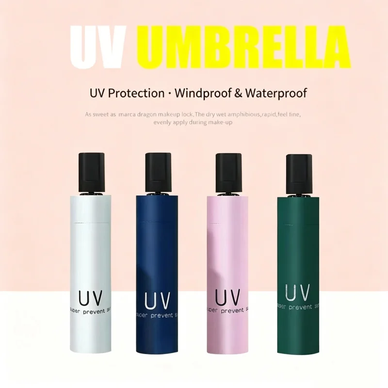Parasol Umbrella Large - Bestseller UV-Schutz Faltbarer Regenschirm Winddicht Dual-Use