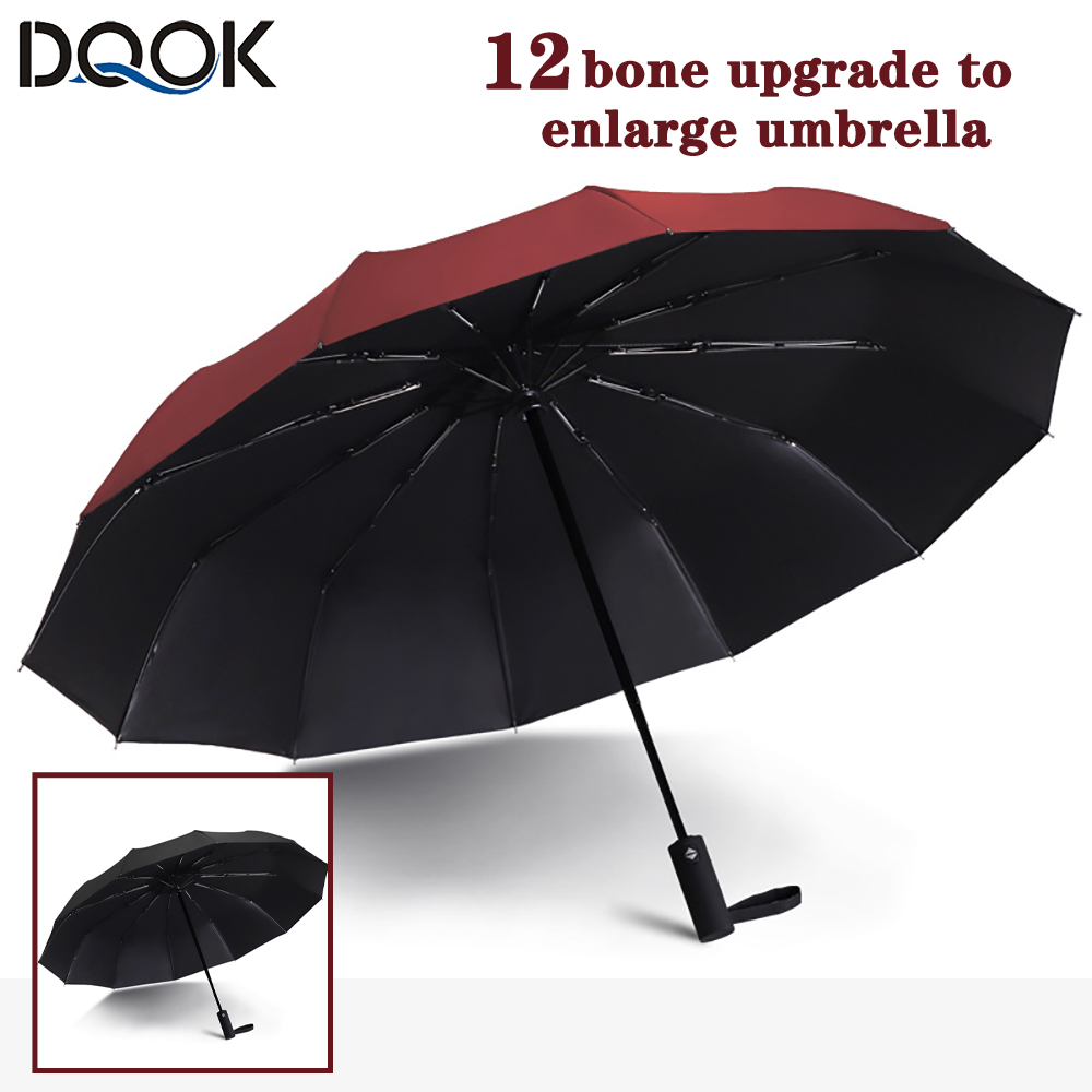 Parasol Umbrella Large - Winddicht Automatische Klapp Dach Weiblich Männlich