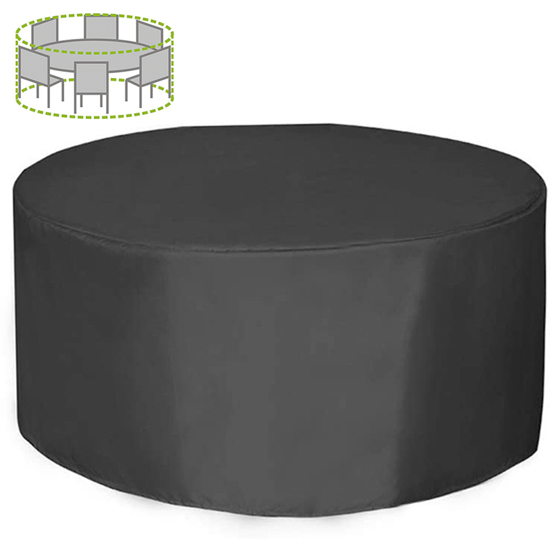 Outdoor Furniture Philippines - 12 Größen Runde Möbelabdeckung 210D Robuste