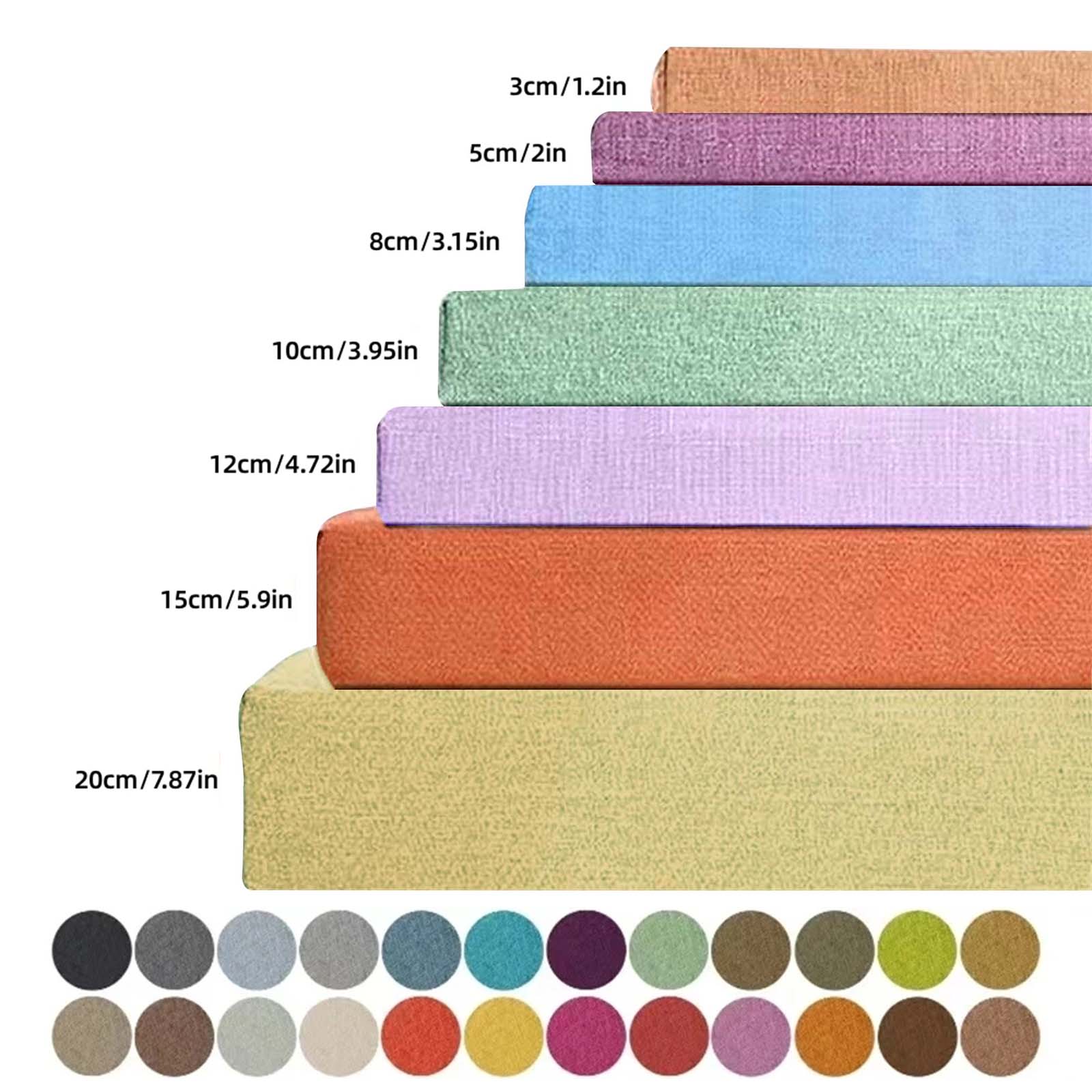 Outdoor Furniture Upholstery - Benutzerdefinierte Bank Kissen Sitz Pad Lange
