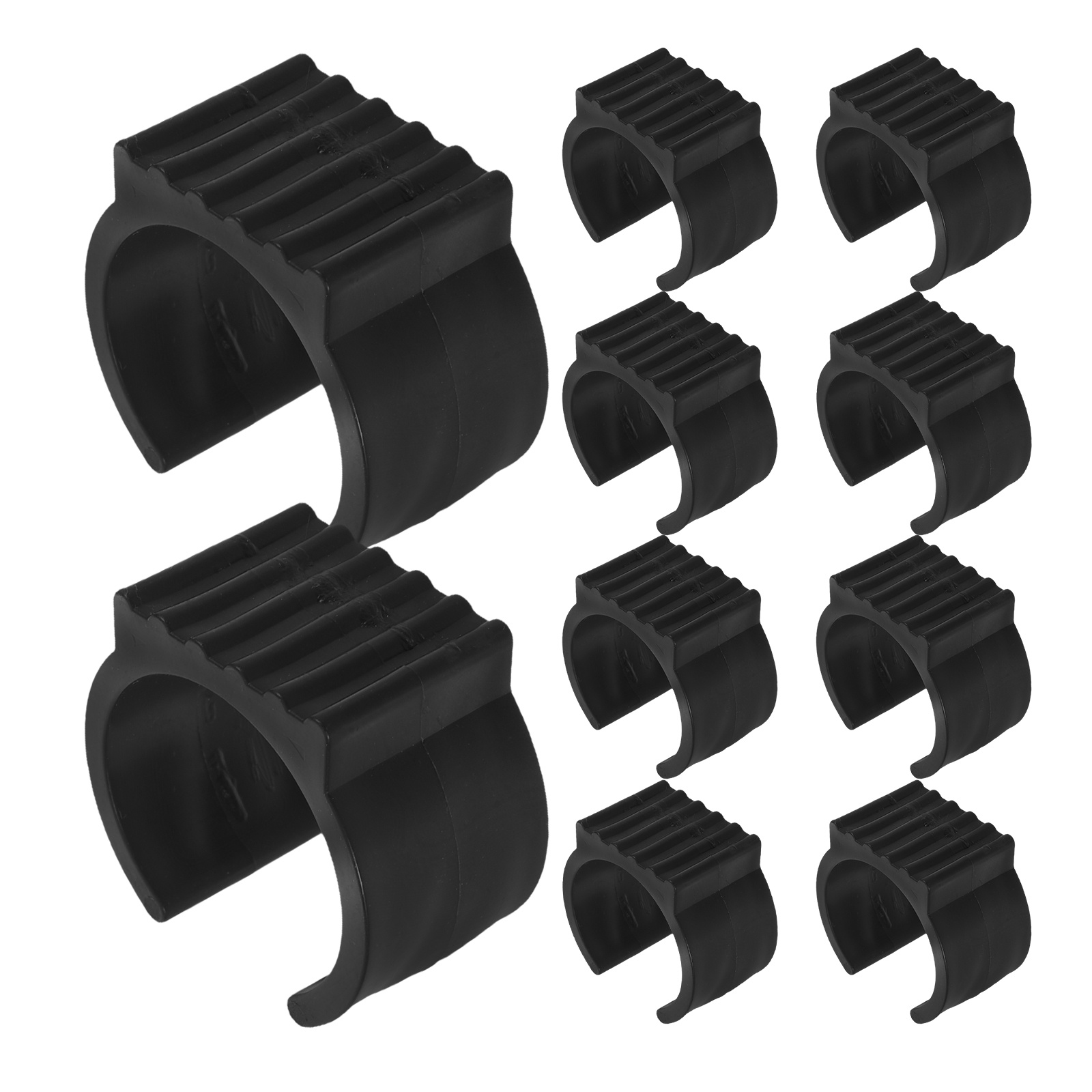 Outdoor Furniture Pads - 20 Stück Hängemattenständer-Fußpolster, 38–42 mm, U-förmige