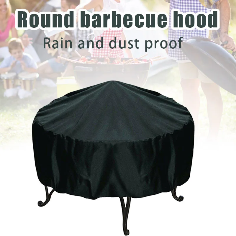 Outdoor Furniture With Fire Pit - Feuerstelle Abdeckung Runde Brazier Herd Abdeckung