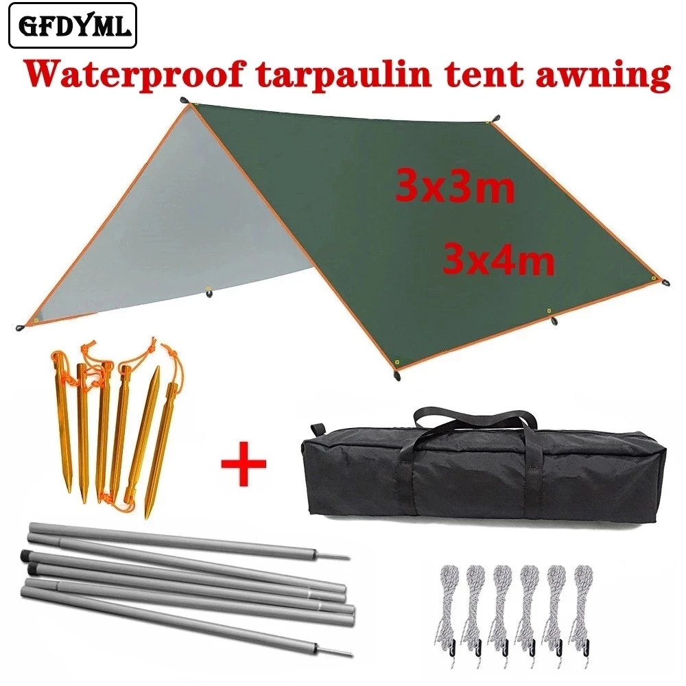 Sun Sail Shade - 4x3m 3x3m Markise wasserdicht Plane Zelt