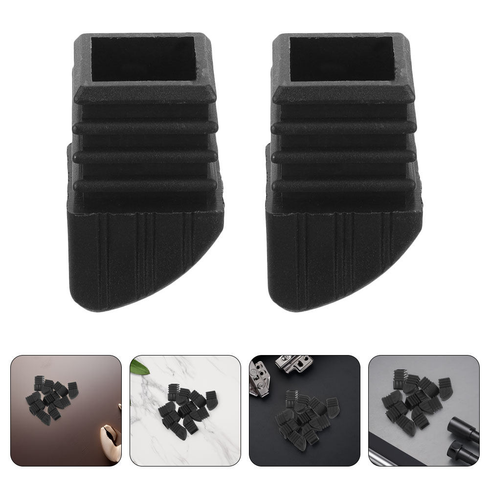 Outdoor Furniture Pads - 12 Stück Klappbare Tischbeinabdeckungen Tragbare Outdoor-Camping-Möbel-Fußpolster