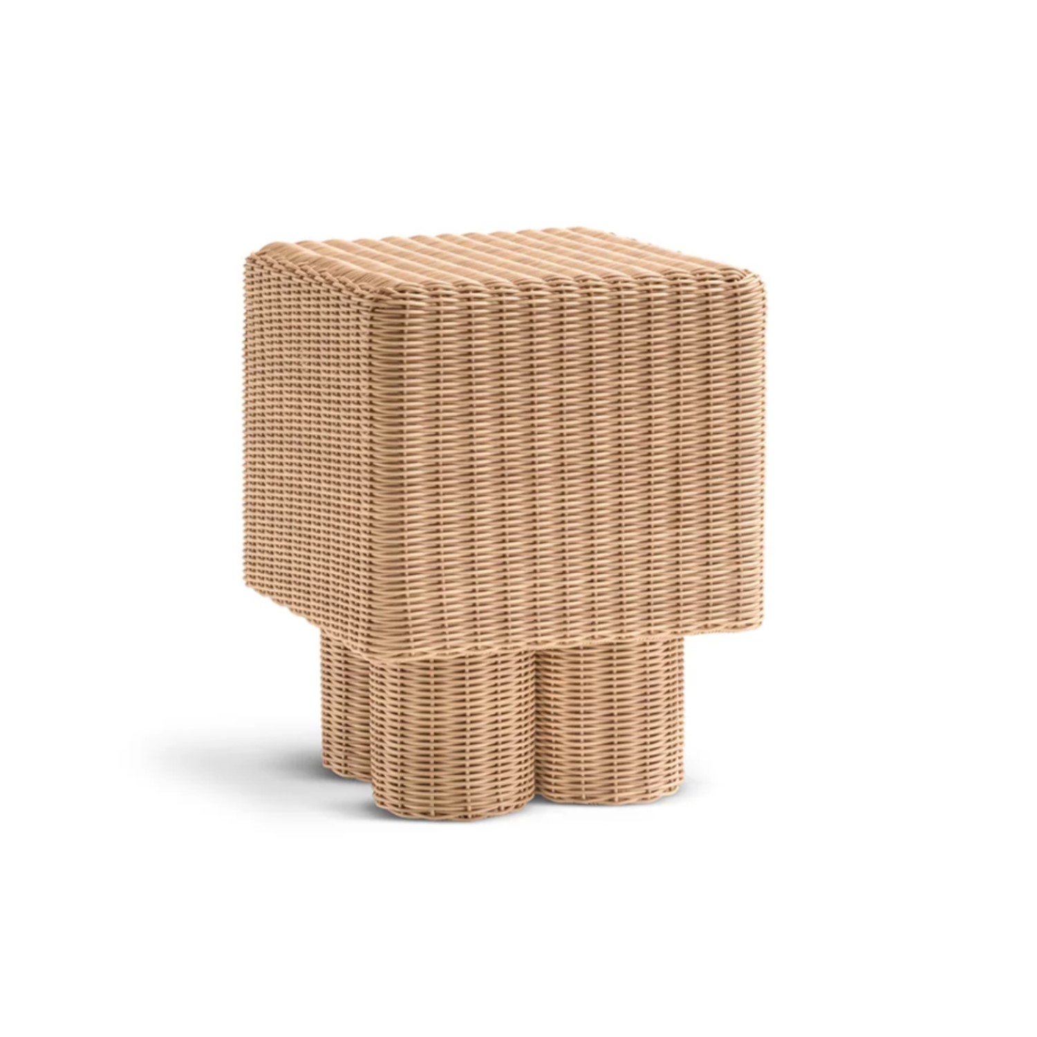 Outdoor Furniture Vietnam - # Modernes Design Langlebiger Rattan-Hocker Beistelltisch