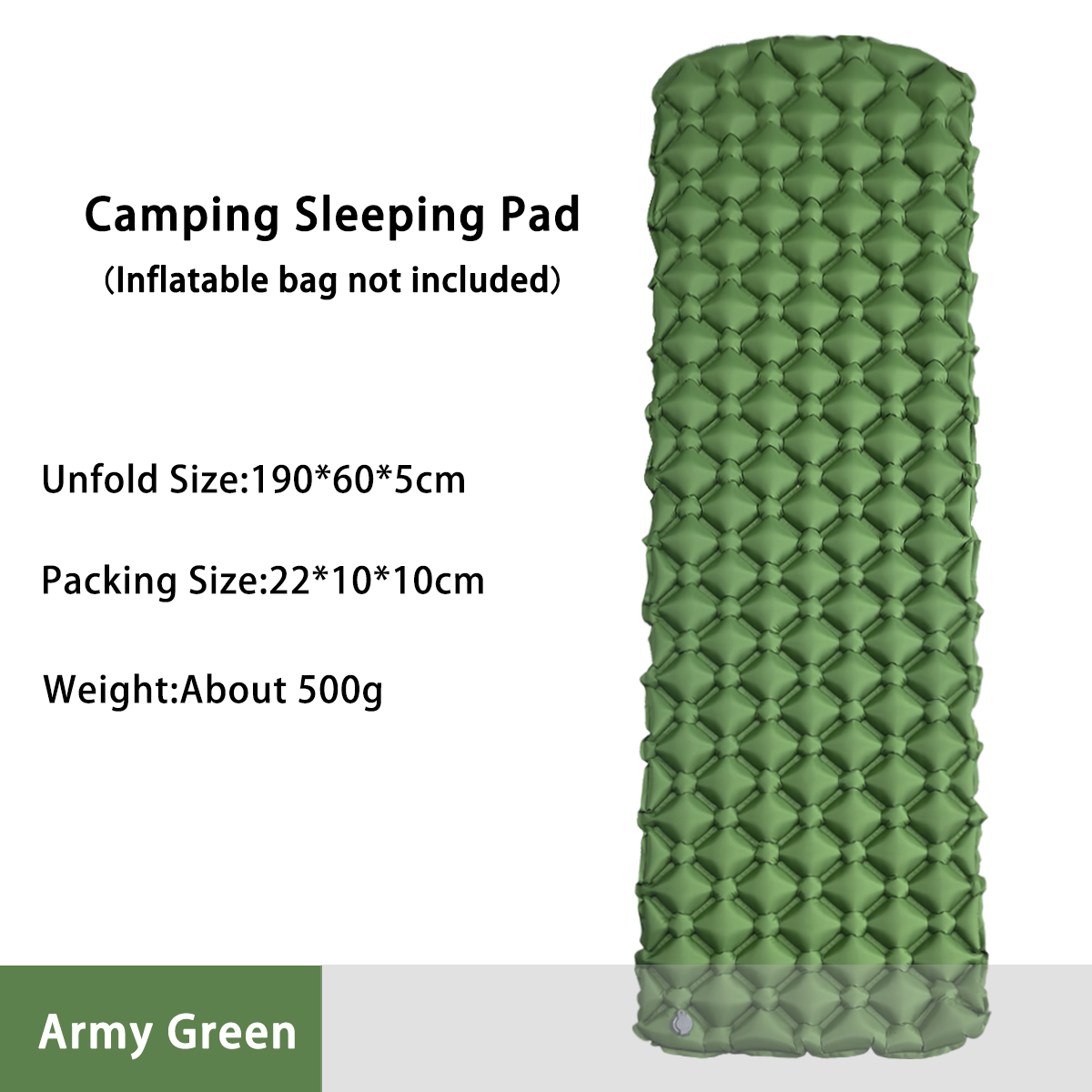 Outdoor Furniture Pads - Camping-Luftmatratze für Zelt Faltbares Campingbett Schlafmatte