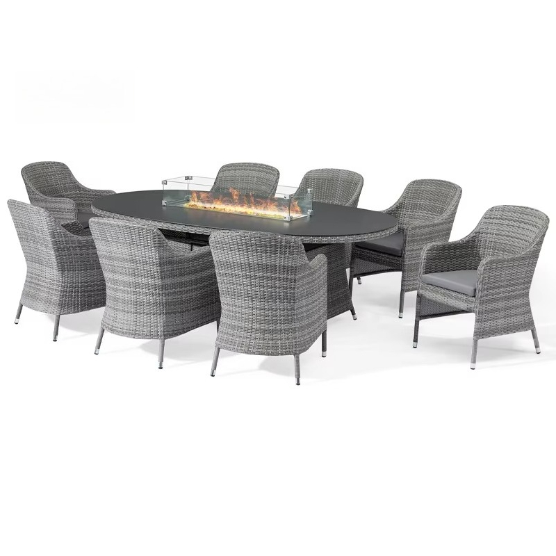 Outdoor-Möbel Feuerstelle Ratt – Outdoor Furniture With Fire Pit Bewertung und Preis