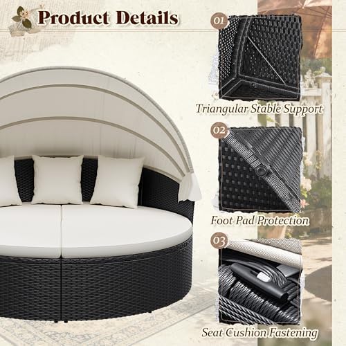 Gartenmöbel Outdoor Runde Tage – Outdoor Furniture Rattan Bewertung und Preis