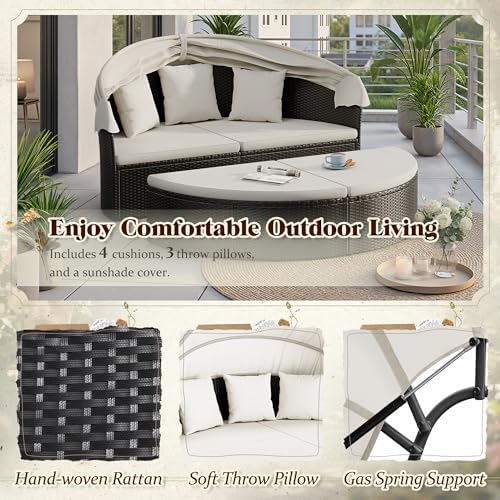 Gartenmöbel Outdoor Runde Tage – Outdoor Furniture Rattan Bewertung und Preis