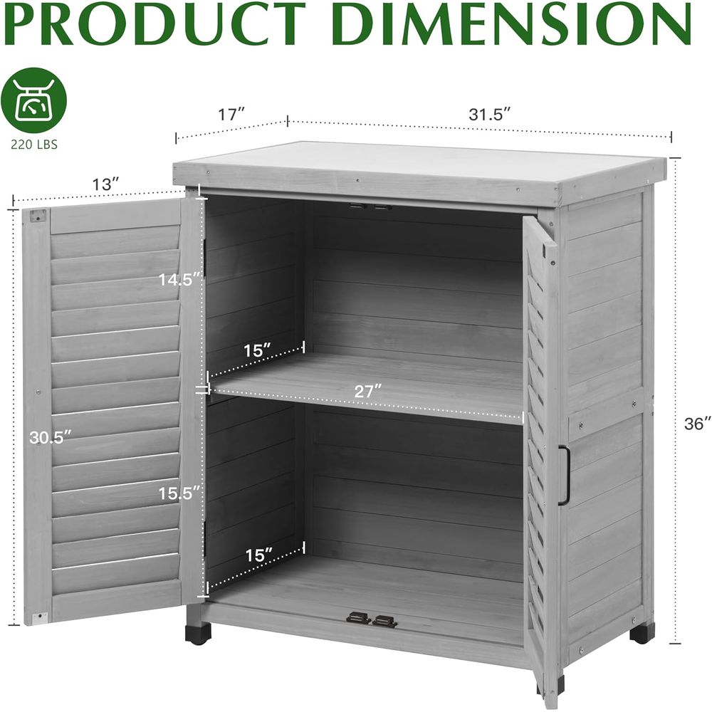 Outdoor-Aufbewahrungsschrank & – Outdoor Furniture Bench Bewertung und Preis