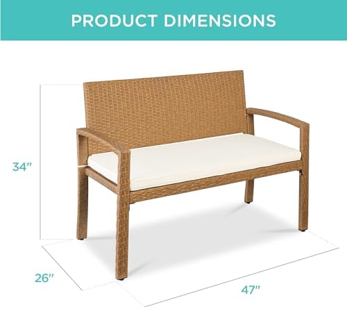 Gartenbank für 2 Personen aus  – Outdoor Furniture Bench Bewertung und Preis
