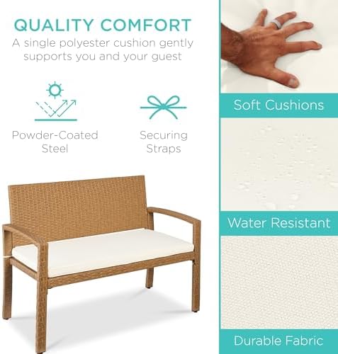 Gartenbank für 2 Personen aus  – Outdoor Furniture Bench Bewertung und Preis