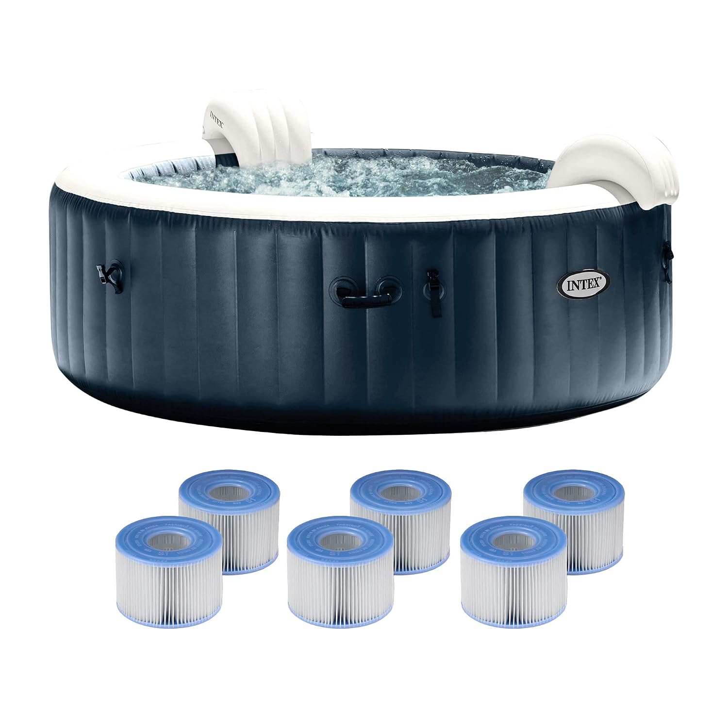 PureSpa Plus 6-Personen Tragba – Inflatable Hot Tub Bewertung und Preis