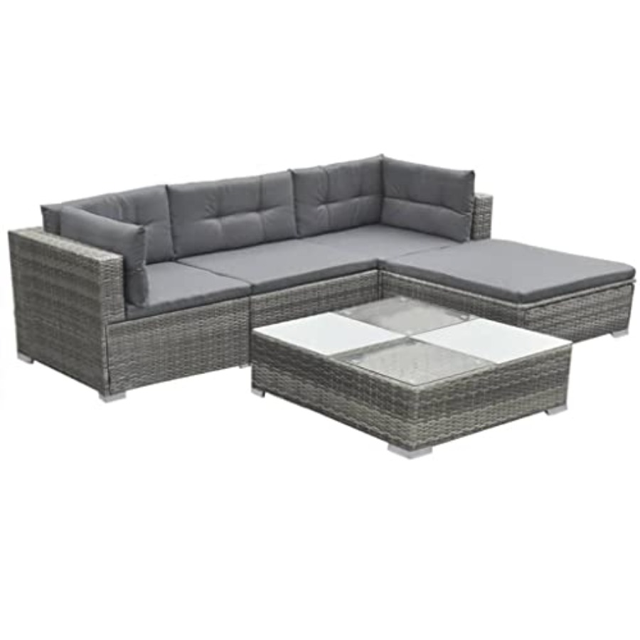 Modulares Terrassenmöbel-Set f – Outdoor Furniture Rattan Bewertung und Preis