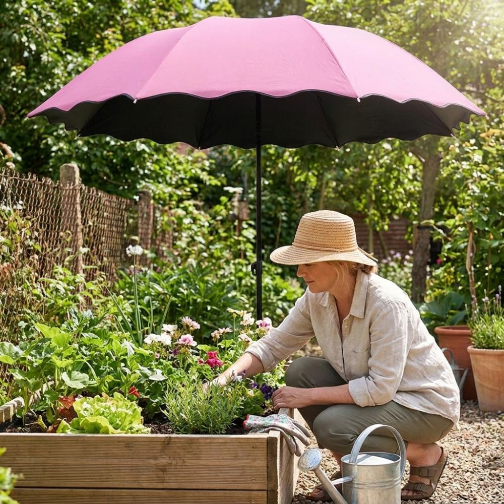 95cm Großer Pflanzenschutz-Son – Parasol Umbrella Large Bewertung und Preis