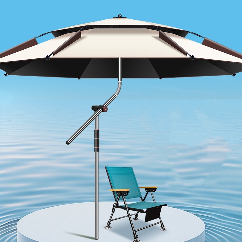 Doppelschichtiger Angelschirm, – Parasol Umbrella Large Bewertung und Preis