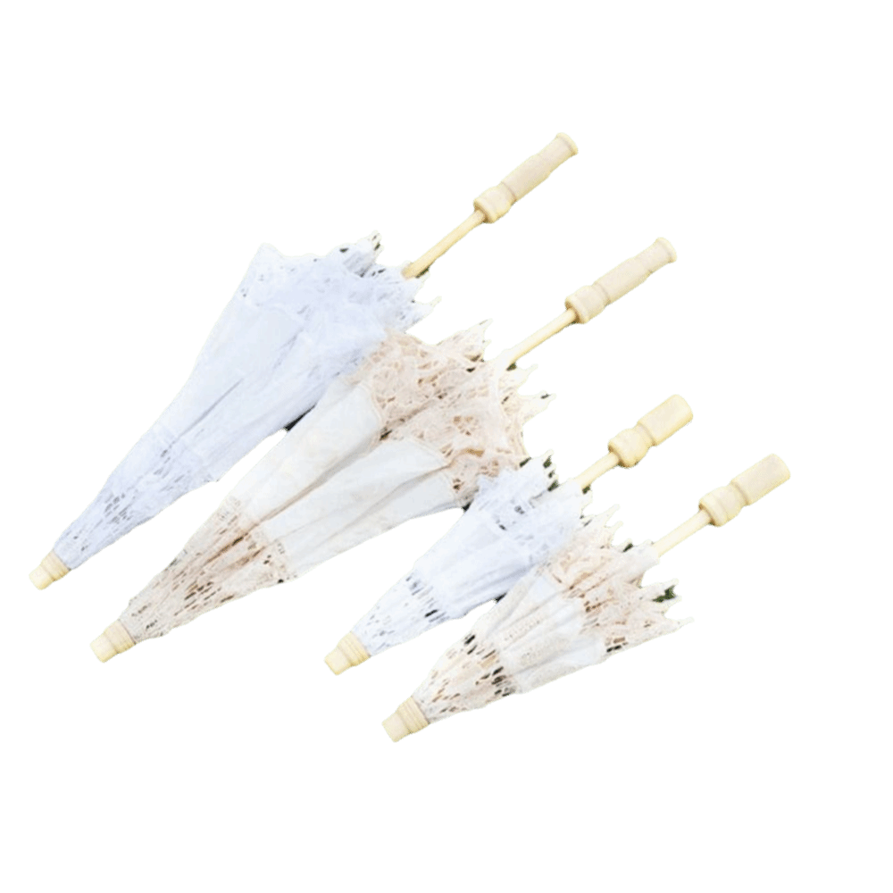Vintage Großer Spitzen-Sonnens – Parasol Umbrella Large Bewertung und Preis