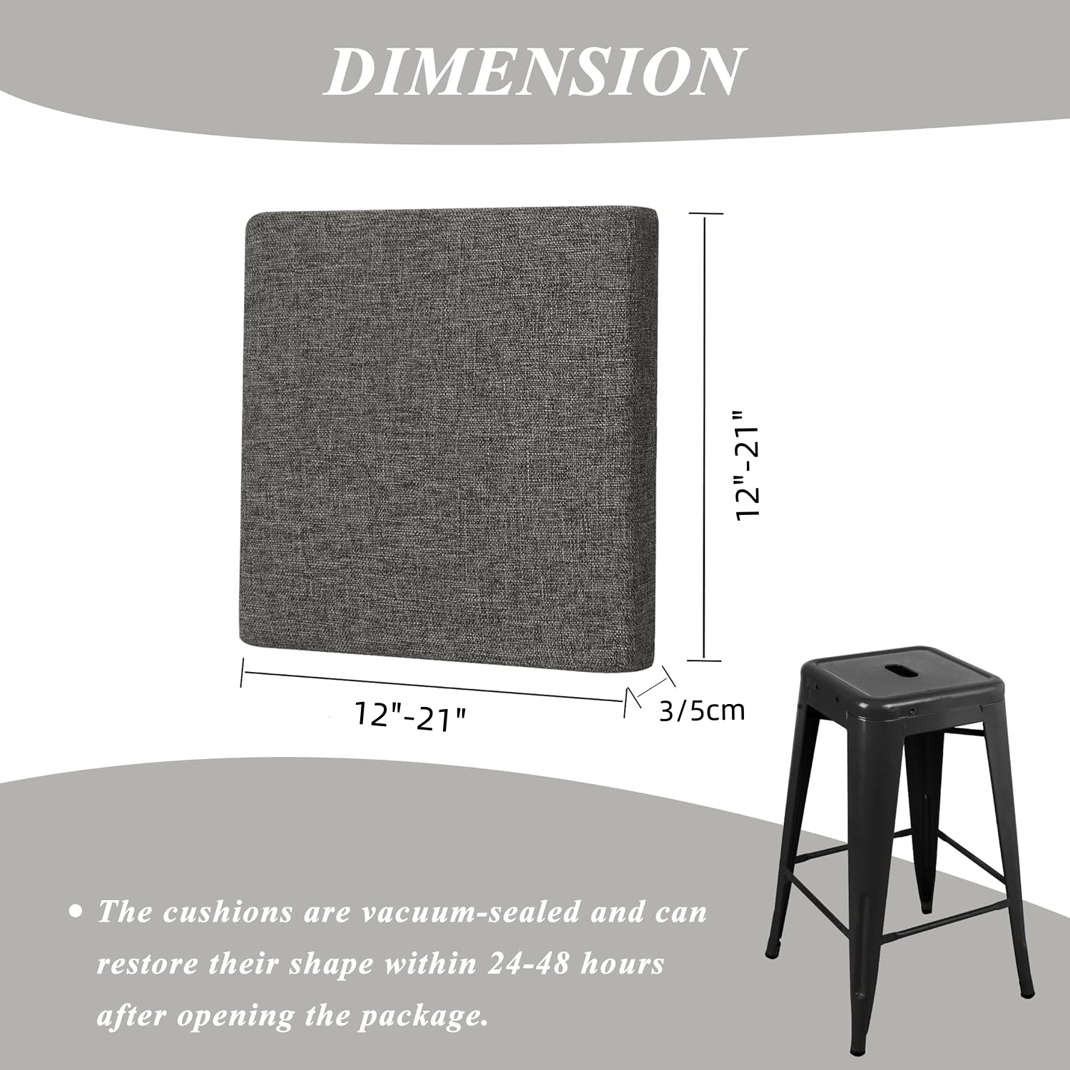 Maßgeschneiderte quadratische  – Outdoor Furniture Upholstery Bewertung und Preis