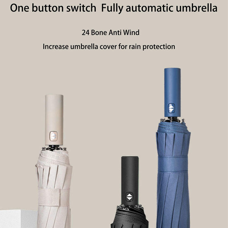Verstärkter 24-Knochen-Regensc – Parasol Umbrella Large Bewertung und Preis
