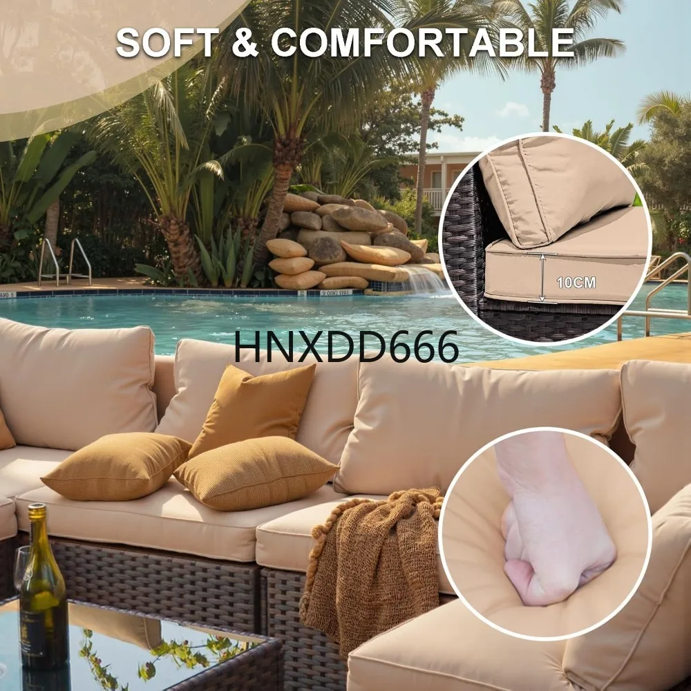 7-teiliges Gartenmöbel-Set mit – Outdoor Furniture With Fire Pit Bewertung und Preis