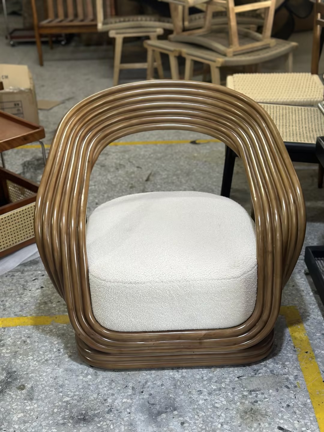 # Moderner Deluxe Holz-Rattan  – Outdoor Furniture Vietnam Bewertung und Preis