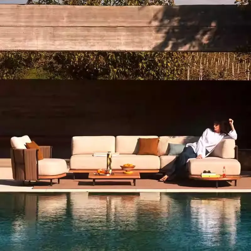 Nordisches Outdoor-Rattansofa  – Outdoor Furniture Rattan Bewertung und Preis