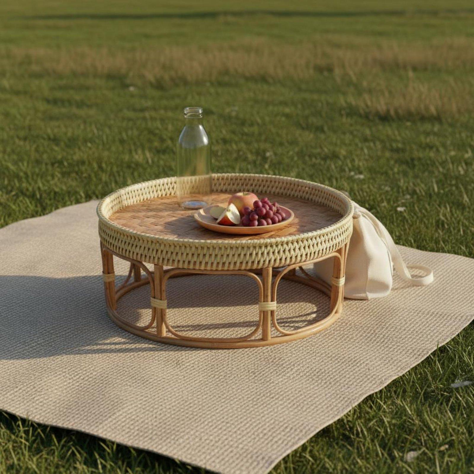 Rattan-Teetisch Leichter Pickn – Outdoor Furniture Rattan Bewertung und Preis