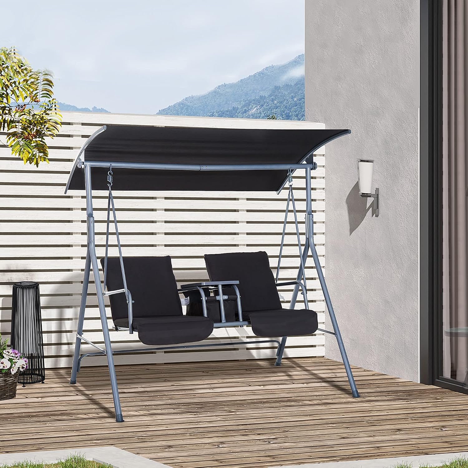 Garten-Schaukelbank für 2 Pers – Outdoor Furniture Bench Bewertung und Preis