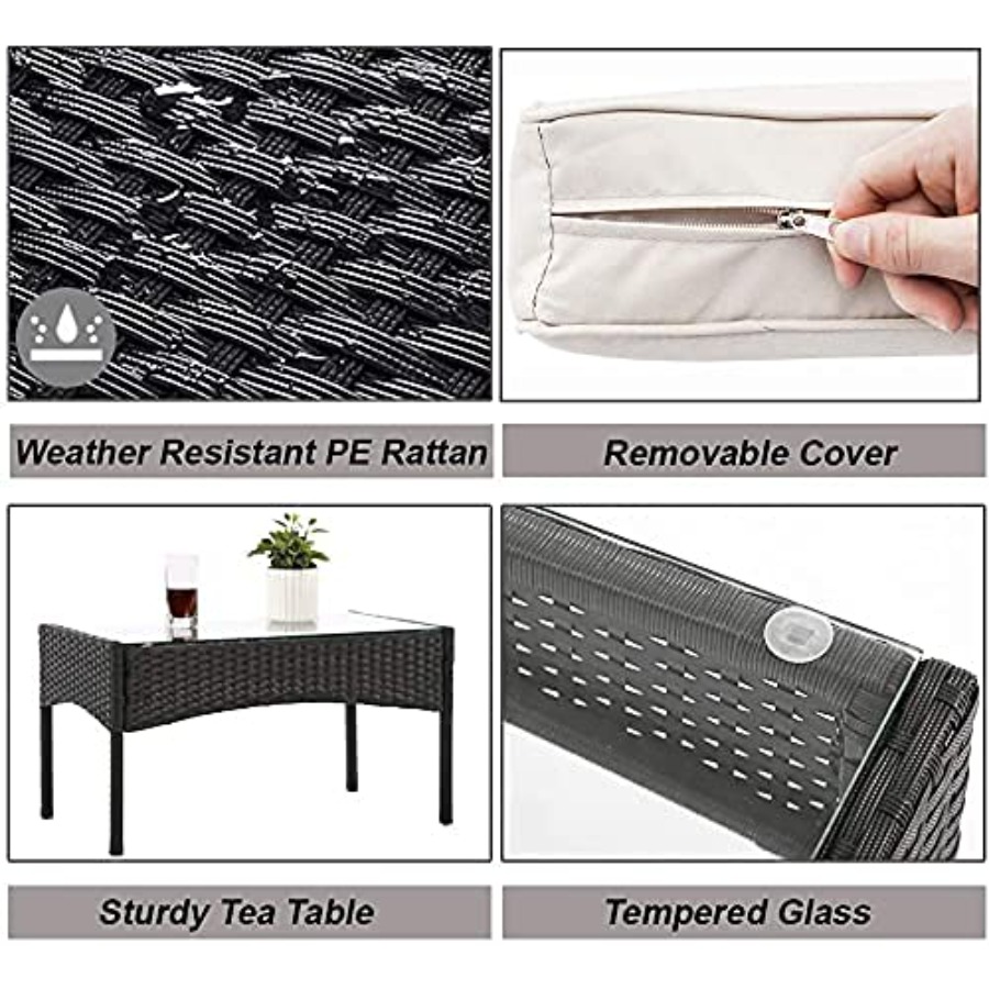 Gartenmöbel-Set: Rattan-Korbst – Outdoor Furniture Rattan Bewertung und Preis