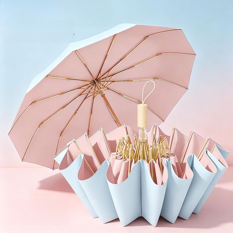 Farbig beschichteter Regenschi – Parasol Umbrella Large Bewertung und Preis