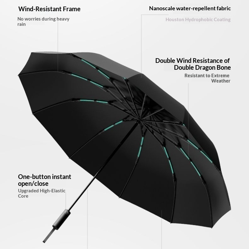 ZUODU Vollautomatischer Umkehr – Parasol Umbrella Large Bewertung und Preis