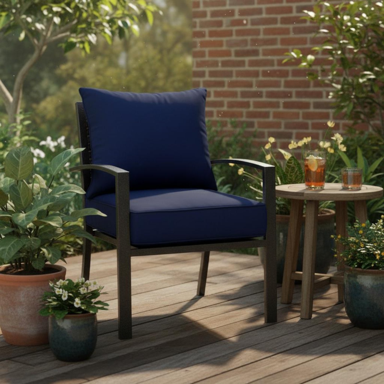 Terrassenstuhlauflage mit verd – Outdoor Furniture Pads Bewertung und Preis