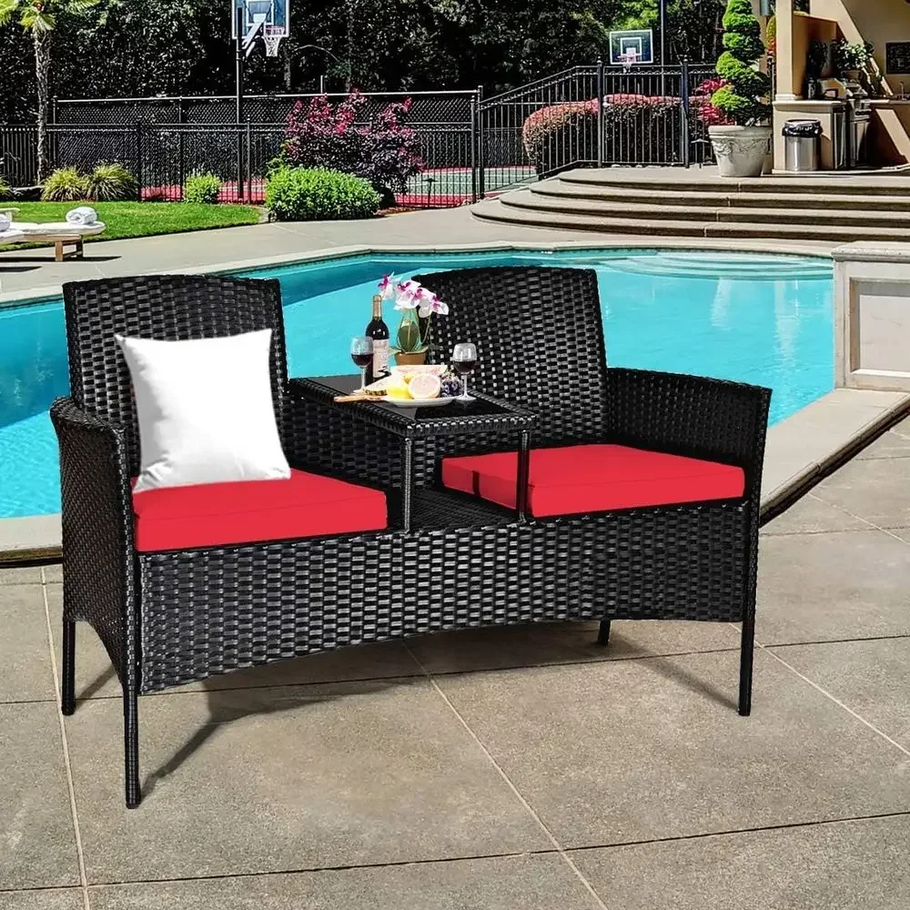 Allwetter-Gartenmöbel-Set mit  – Outdoor Furniture Bench Bewertung und Preis