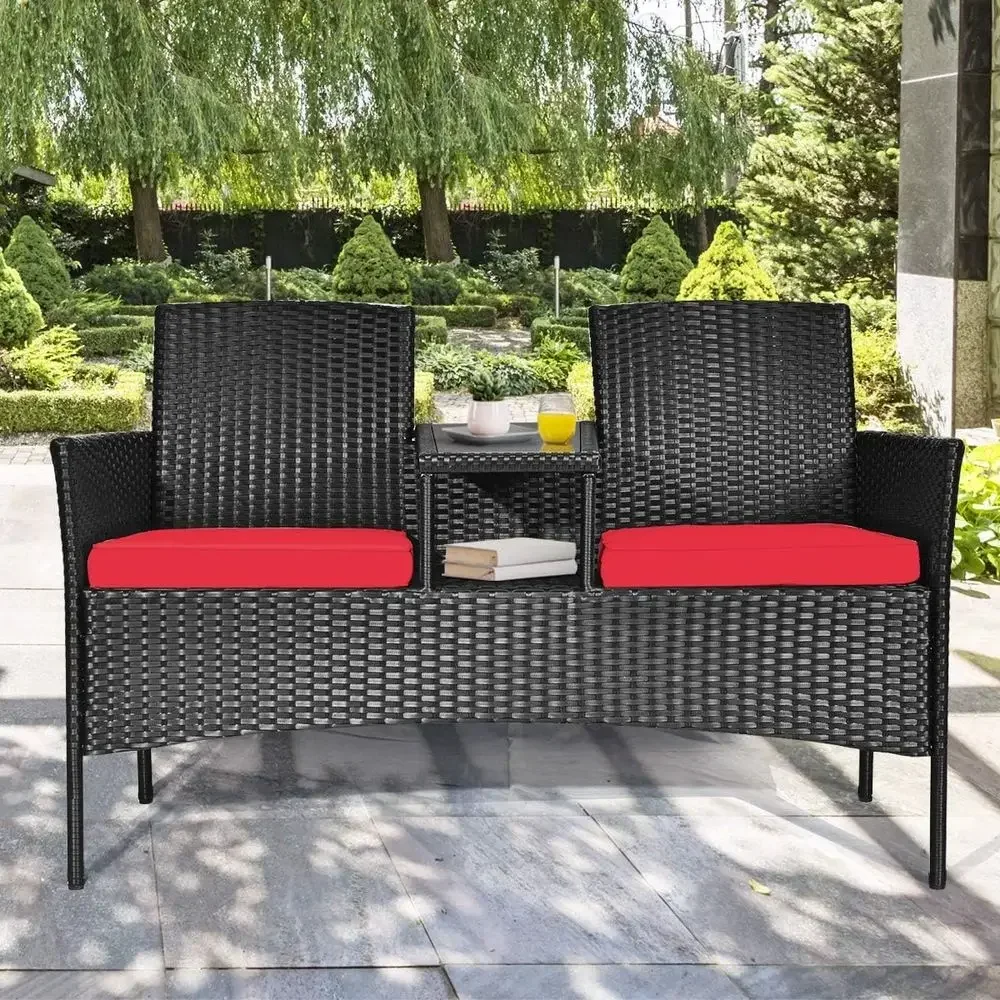 Allwetter-Gartenmöbel-Set mit  – Outdoor Furniture Bench Bewertung und Preis